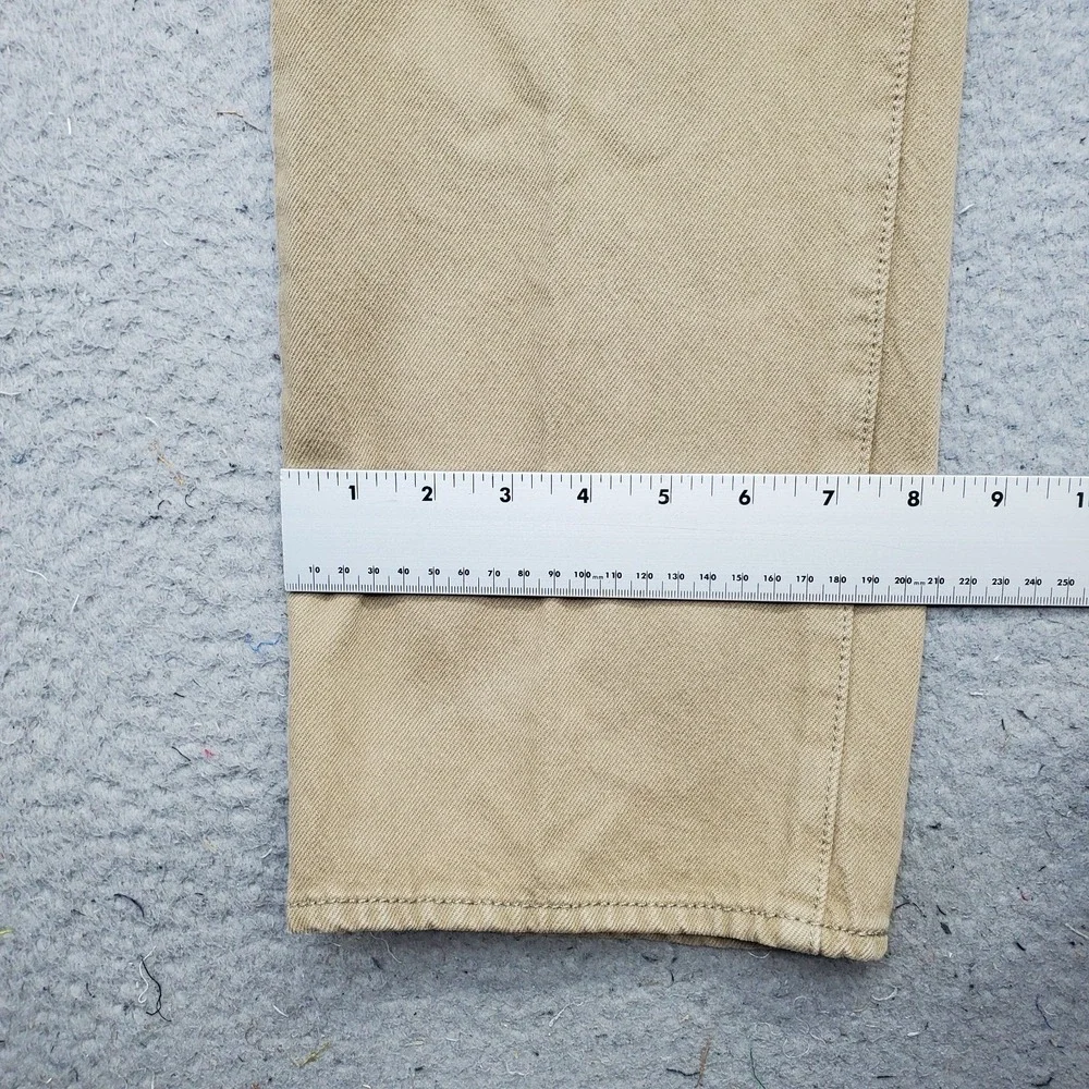 Levi's 501 Jeans Mens 34x30 Brown Denim Red Tab Streetwear 5-Pocket Straight Leg